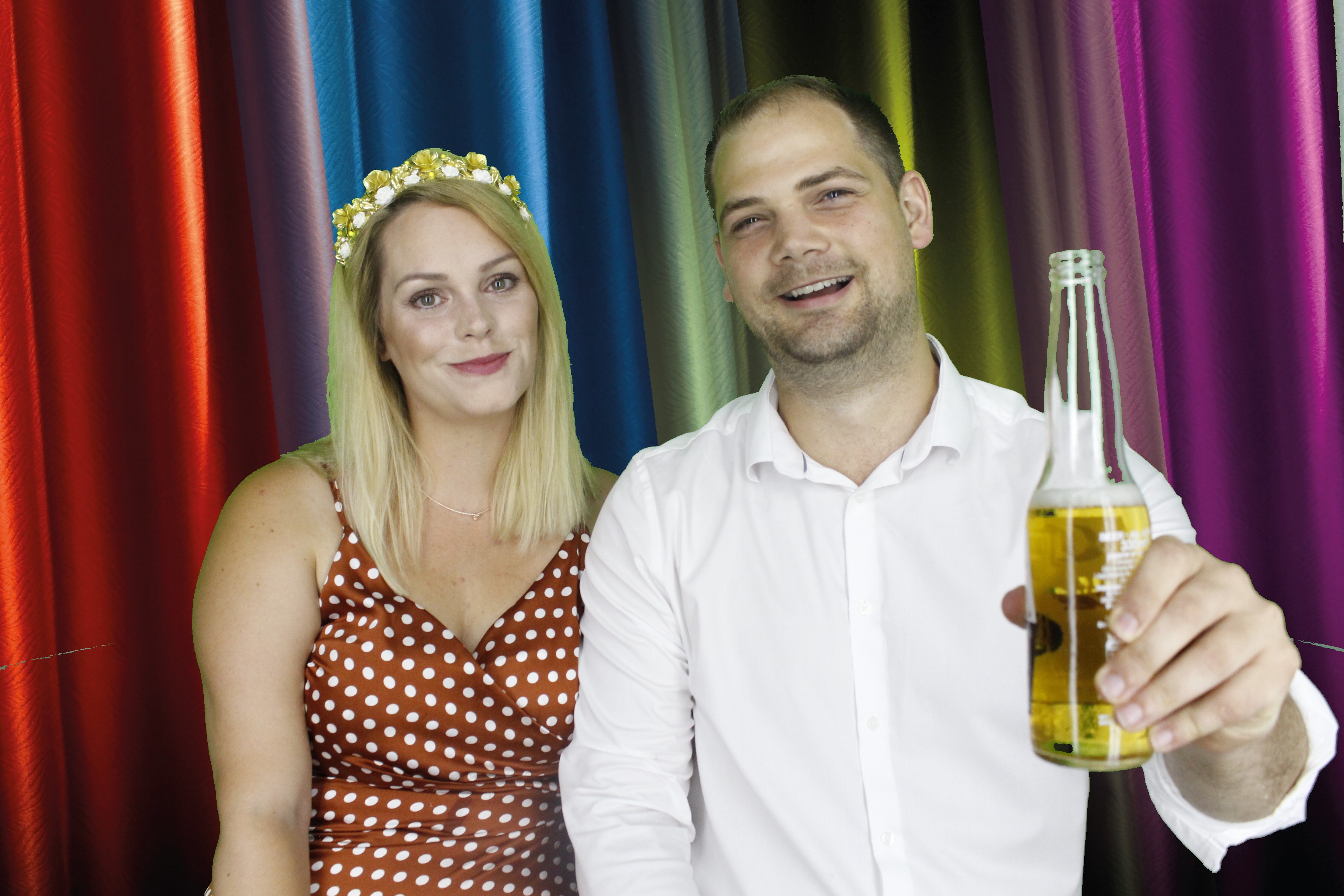 Rebecca and Warren's Wedding | View more photos from the event at gallery.myphotoboothexperience.co.uk/u/MyPhotoBoothExperienceLtd/Rebecca-and-Warrens-Wedding
